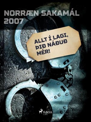 cover image of Allt í lagi, þið náðuð mér!